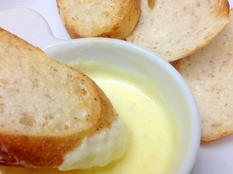 レンジで40秒‼︎簡単チーズソース